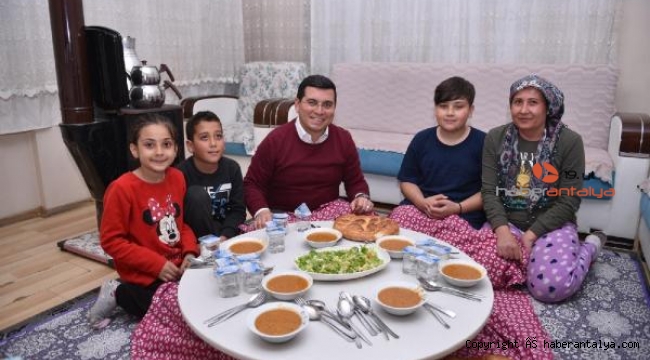 Başkan Tütüncü, iftar sofrasında