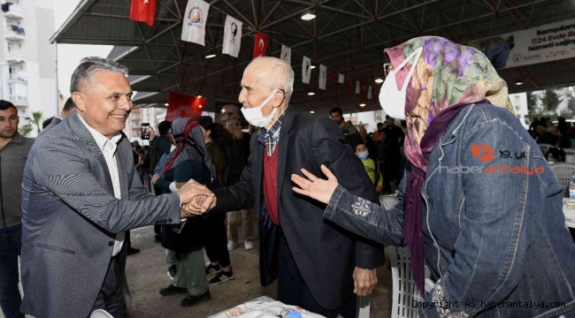 Başkan Uysal: "Muratpaşa en sevgi dolu, en dayanışmacı şehir oldu"