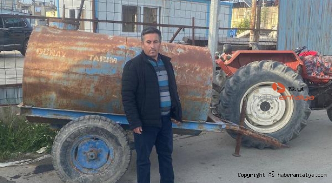 Çalınan su tankeri geri dönüşüm tesisinde bulundu