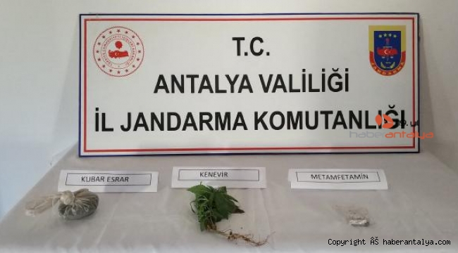 Gazipaşa'da uyuşturucu baskını