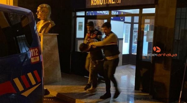 Jandarma operasyonuyla yakalandı