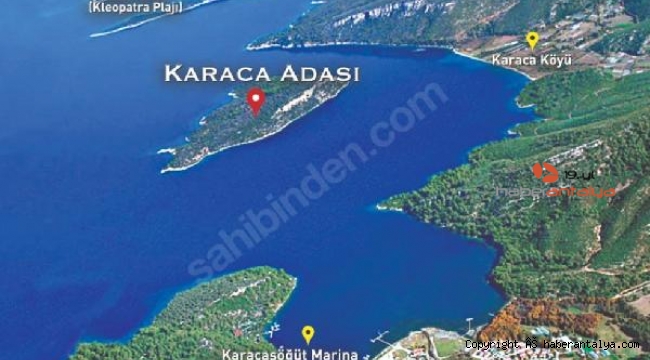 Karaca Adası, 360 milyon TL'ye alıcı bekliyor