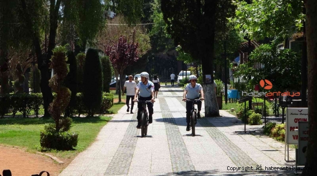 Manavgat'ta bisikletli Martı Timi iş başı yaptı