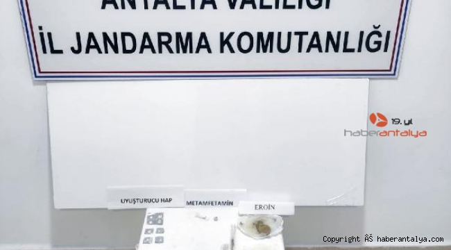 Manavgat'ta uyuşturucu operasyonu