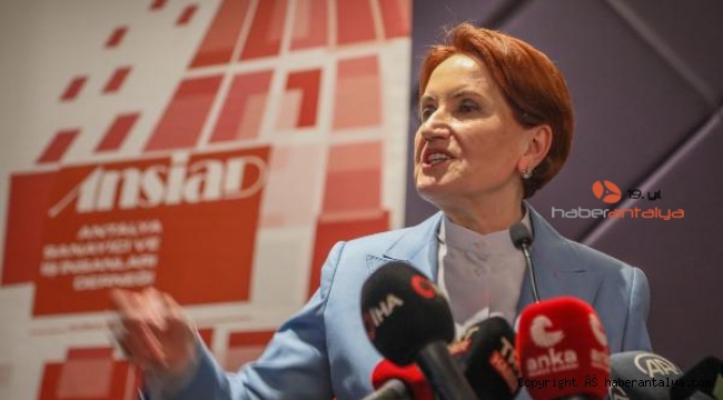 Meral Akşener: Harami düzenini yıkacağız
