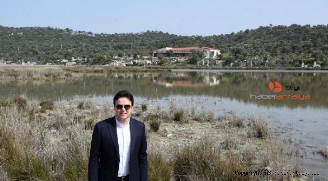 Noel Baba Kuş Cenneti'nde su seviyesi yükseltildi