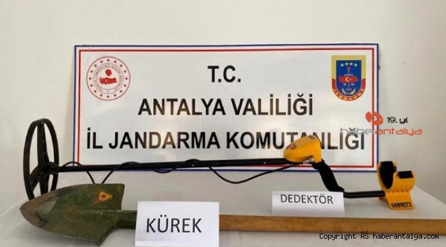 SİT alanında kaçak kazı yapan şüpheli yakalandı