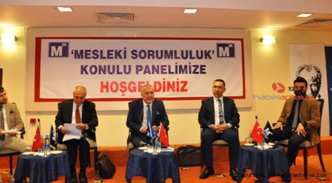 SMMMO' da 'Mesleki Sorumluluk' konuşuldu