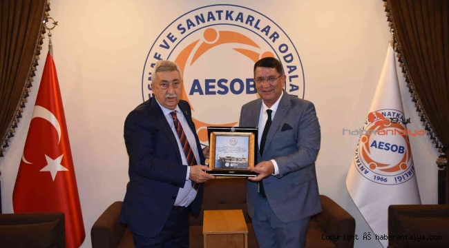 TESK Genel Başkanı Palandöken AESOB'da