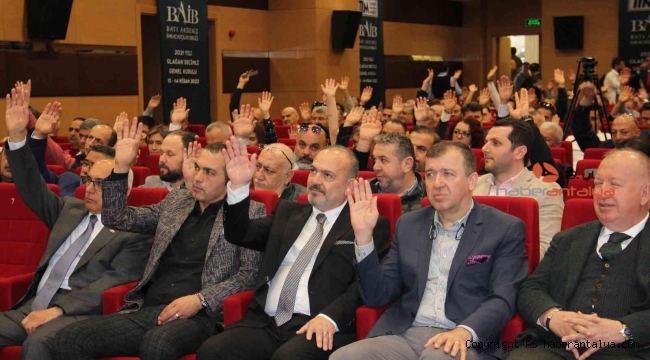 Ümit Mirza Çavuşoğlu yeniden BAİB Başkanı 