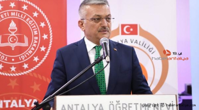 Vali Yazıcı: Antalya, hayırseveri bol bir şehir