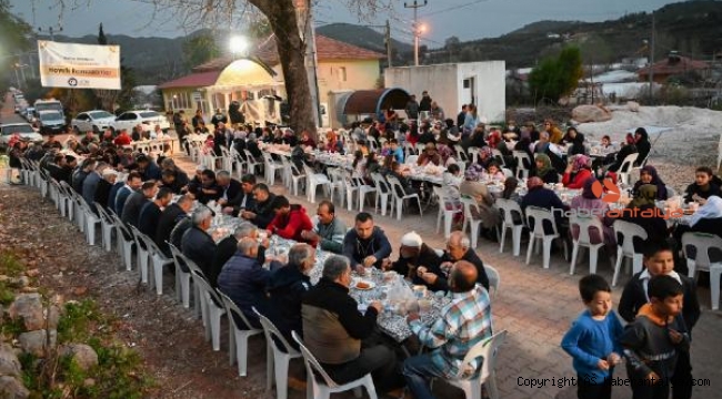Yavu mahalle sakinleri iftarda buluştu