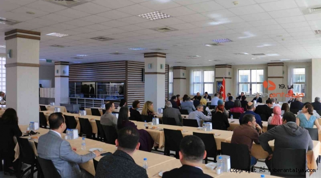 Antalya Adliyesinde ilk iş gününde bayramlaşma töreni