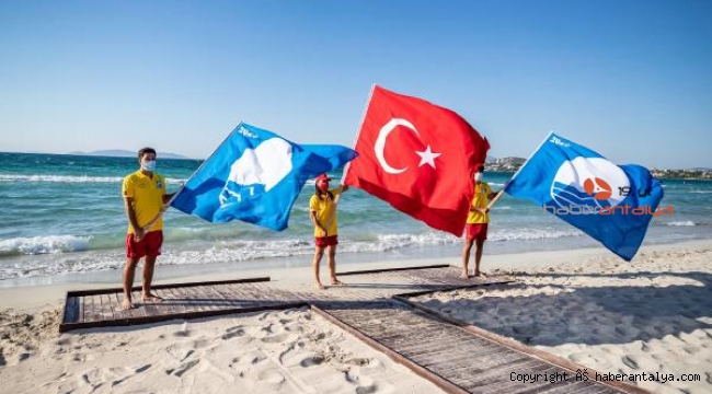 Antalya bu yıl da 'mavi bayrak' lideri