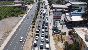 Antalya trafinde 1 milyon 243 bin araç var 