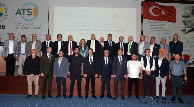Antalya'nın en iyi akaryakıt istasyonları ödüllendirildi, işte kazananlar