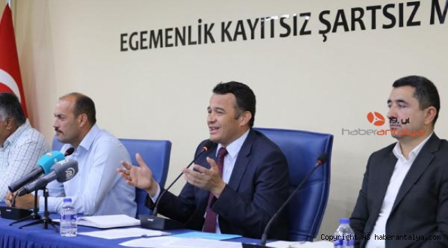Başkan Ulutaş muhtarlarla bir araya geldi