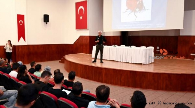 Biyolojik mücadelenin önemi anlatıldı