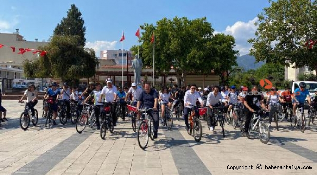 Demre'de bisiklet turu
