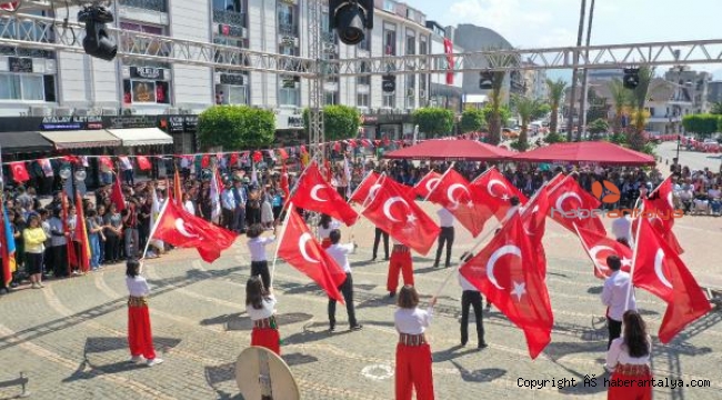 Gazipaşa'da 19 Mayıs töreni