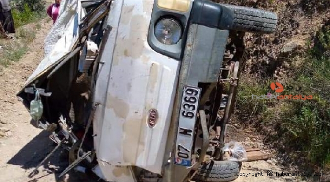 Gazipaşa'da trafik kazası: 1 ölü