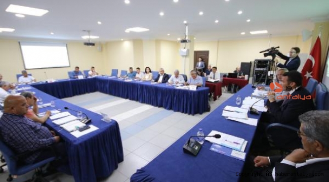 Kaş Belediye Meclisi toplandı