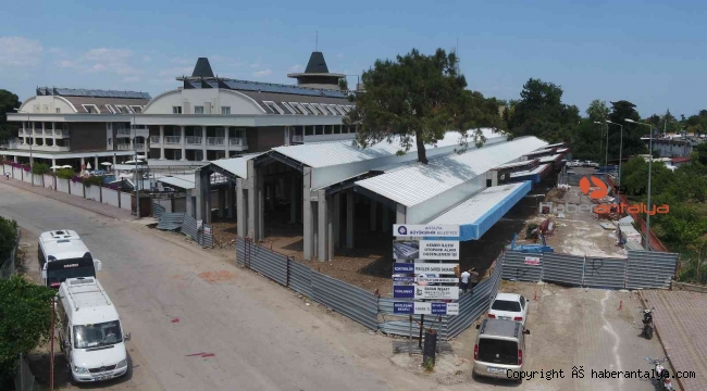 Kemer Otopark ve Pazar Yeri turizm sezonuna hazır