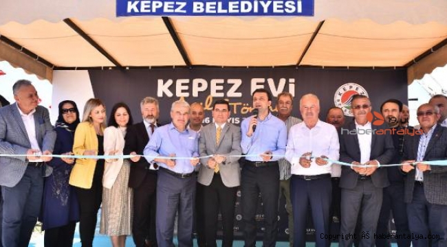 Kepez Evi törenle açıldı