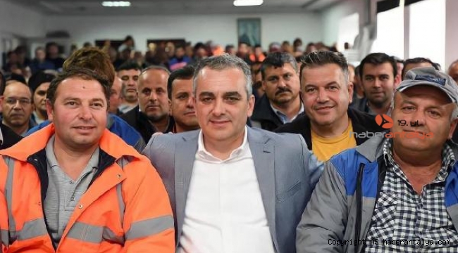 Konyaaltı'nda işçileri sevindiren zam