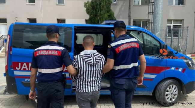 Korkuteli'de hırsızlık şüphelisi tutuklandı
