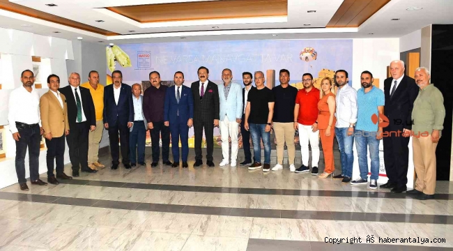 MATSO Başkanı Güngör, TOBB Başkanı Hisarcıklıoğlu'na talep ve sorunları iletti