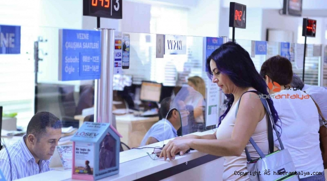 Muratpaşa'da vezne saatleri düzenlendi