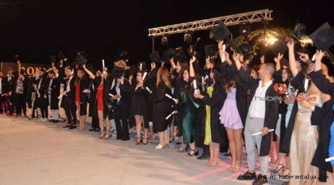 Alanya HEP'te mezuniyet coşkusu