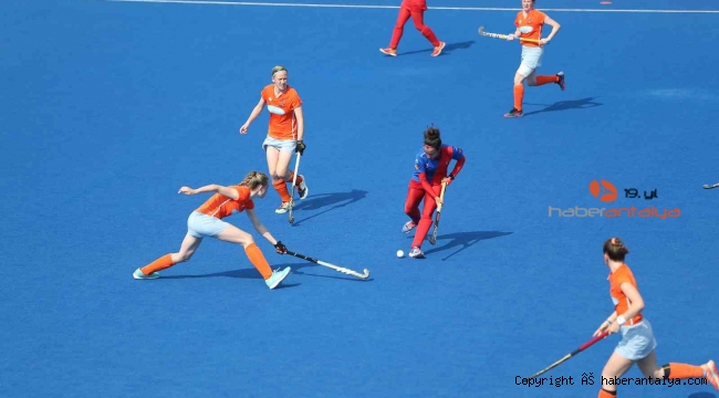 Alanya'da Avrupa Kadınlar Açık Kulüpler Hokey Şampiyonası yapıldı