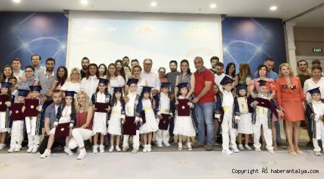 Antalya OSB Gündüz Bakımevinde mezuniyet sevinci