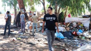 Antalya'da polis ve zabıtadan 'kötü görüntü' baskını
