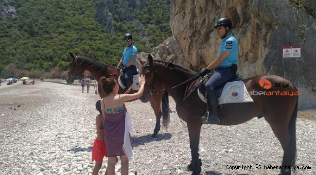 Atlı birlikler Olimpos ve Adrsan'da asayişi sağlayacak