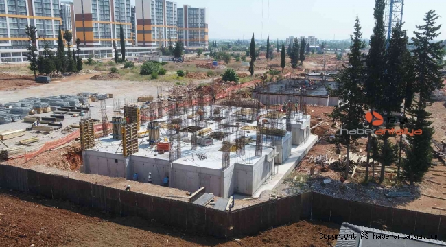 Güneş Mahallesi'nde bloklar yükseliyor