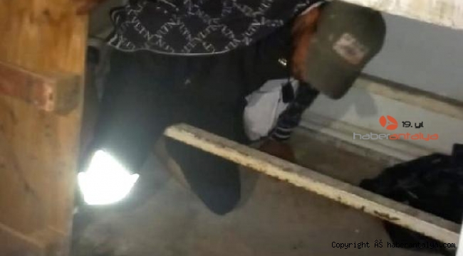 Hırsızdan polise 'Kimsiniz' sorusu !