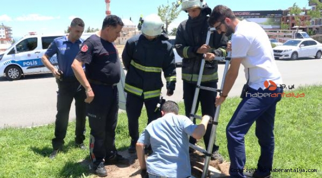 Kanalizasyonda hırsızlık araması