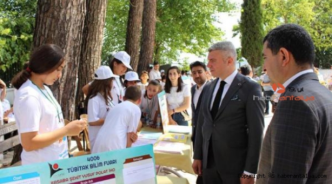 Kasaba TUBİTAK 4006 Bilim Fuarı açıldı