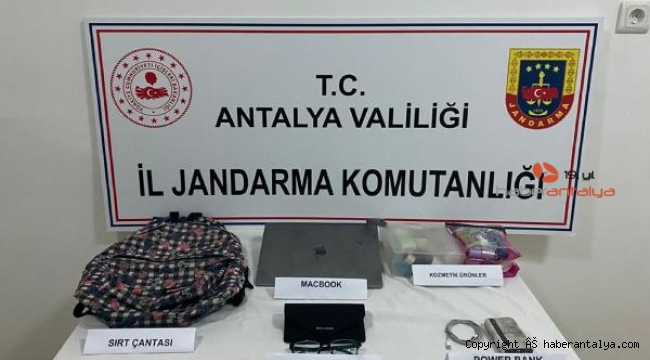 Kaş'ta hırsızlık şüphelisi yakalandı