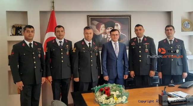 Kaymakam Özdemir, jandarma teşkilatının yıl dönümünü kutladı