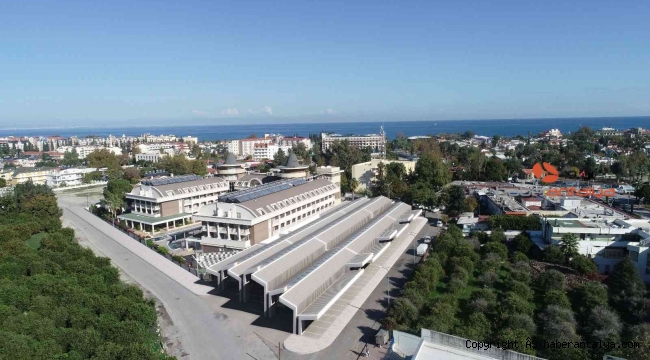 Kemer Kapalı Otopark ve Pazar Alanı Projesi'nde sona doğru