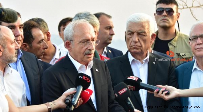 Kılıçdaroğlu: 'Buraya yönetim beceriksizliğini görün diye geldim'