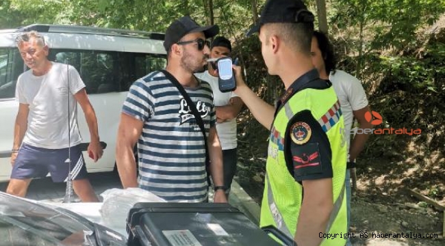 Sürücülere alkol ve uyuşturucu denetimi