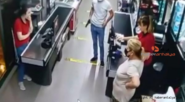 Tabancayla market soyan kişi kıskıvrak yakalandı