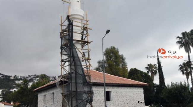 Tarihi cami restore ediliyor, hedef kurban bayramı 