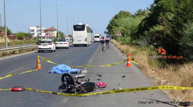 300 metrelik kısa yol onu ölüme götürdü !
