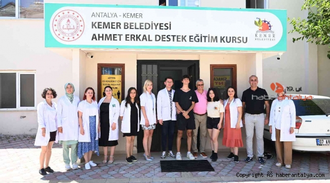 Ahmet Erkal Destek Eğitim Kursu öğrencilerinden başarılı sıralamalar